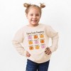 The Juniper Shop Farm Fresh Pumpkins Chart Toddler Graphic Sweatshirt - 2 of 3