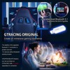 GTRACING Gaming Chair with Bluetooth Speakers High Back PU Office Chair Red - image 3 of 4