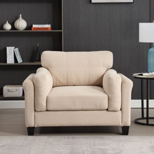 Sectional Sofa Sale,Comfort 6 Seater Sofa,3 Seater Couch With USB & Type-C Port,Deep Seat Couch,Contemporary Sofas For Living Room-Cuddlewood - 1 of 4