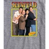 Men's Seinfeld Group Square Short Sleeve Graphic T-Shirt - Athletic Heather - 4 X-Large - 2 of 4