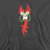 Samurai Jack Aku Face Adult Pull-Over Hoodie - 2 of 4