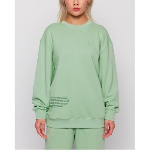 Samii Ryan | Smiley Connections Crewneck , Green - 1 of 1