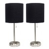 Creekwood Home Contemporary Bedside Table Lamp with Power Outlet - 4 of 4