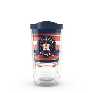 MLB Houston Astros 16oz Hype Stripes Classic Tumbler - 1 of 4