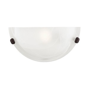 Livex Lighting Oasis 1 - Light Wall Light in  Bronze - 1 of 4