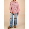 Women's Oversize Quilted Shacket/Jacket - VERY J - 4 of 4
