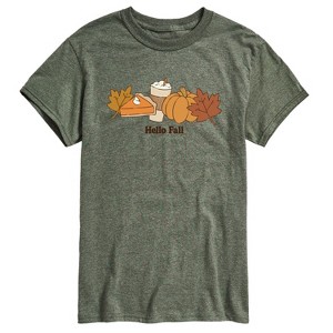 Men's - Instant Message - Hello Fall Short Sleeve Graphic T-Shirt - 1 of 4