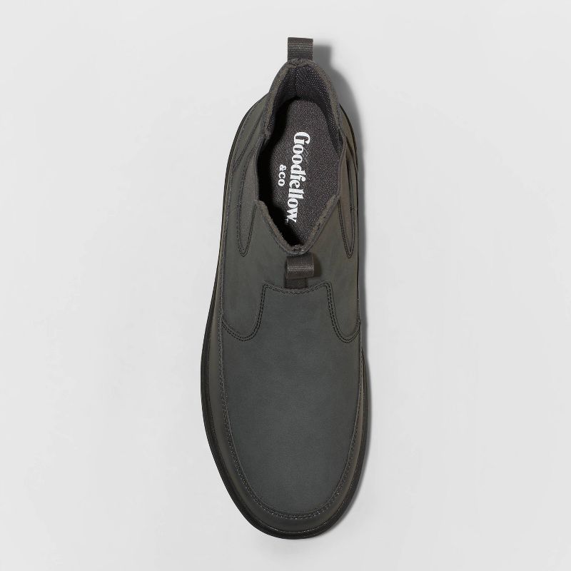 Men's Otis Chelsea Winter Boots - Goodfellow & Co™ Charcoal Gray, 4 of 5