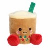 Aurora Mini Chewy Festive Boba Palm Pals Festive Stuffed Animal Brown 4.5" - 2 of 4