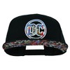 DC Comics Justice League Hat Men's Superman Wonder Woman Batman The Flash Embroidered Snapback OSFM Black - 2 of 4