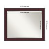 Amanti Art Dalat Beveled Framed Bathroom Vanity Wall Mirror - 3 of 4