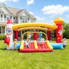 KRISRATE Large Inflatable Bounce House 13×11FT, Bouncy Castle with Double Slide, Basketball Hoops & Obstacle Course, Big Jump Area with 550W Blower - 2 of 4