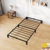 Garvee Metal Bed Frame, Heavy Duty Platform with 800 lbs Support, No Box Spring, Easy Tool-Free Assembly, Noise-Free Design, Black - 3 of 4