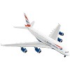 Airbus A380 Commercial Aircraft "British Airways" (G-XLEE) White with Striped Tail 1/400 Diecast Model Airplane by GeminiJets - 4 of 4