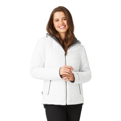 Free Country Women's Cloud Lite Reversible Jacket White M : Target