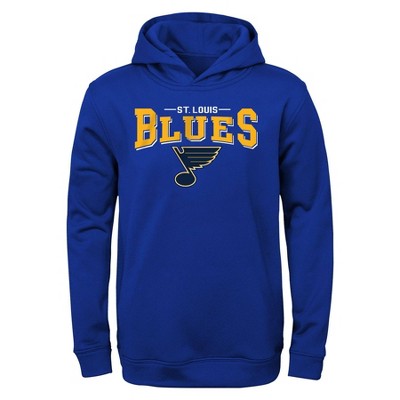 NHL St. Louis Blues Hoodie Pullover Sweatshirt Top Unisex Womens Size Small  New