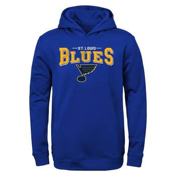 NHL St. Louis Blues Boys' Poly Core Hooded Sweatshirt