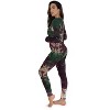 Just Love Women's Tie Dye Two Piece Thermal Pajama Set - Waffle PJ Set - 2 of 3