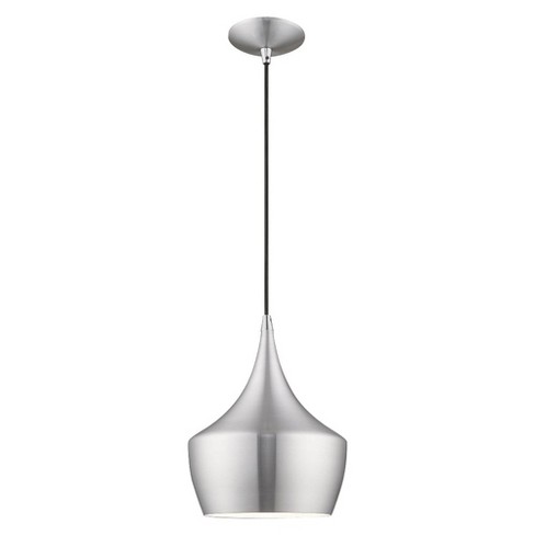 Livex Lighting Waldorf 1 - Light Chandelier in  Brushed Aluminum - image 1 of 2