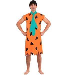 HalloweenCostumes.com Adult Flintstones Fred Flintstone Costume - 1 of 4