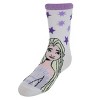 Textiel Trade Girl's Disney Frozen Anna  Elsa and Olaf Soft Socks (3-Pack) - 3 of 4