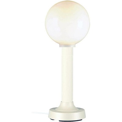Patio Living Concepts Moonlite 35 Table Lamp 08721 with 3 white tube body and white globe