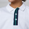 Hope & Henry Boys' Organic Short Sleeve Knit Pique Polo Shirt, Kids - 3 of 4