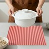REGALWOVEN Placemats Set of 6 Woven Placemats for Dining Table Decor Indoor Washable Kitchen Table Mat Wipe Clean - 4 of 4