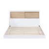 Full Size Platform Bed with Bookcase Headboard for Bedroom - 2 of 4