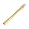Unique Bargains Auto Tire Valve Extension Adaptor Air Tyre Stem Extender Inflation Stright Bore for Car Truck Motorcycle 100mm/3.94" 1pc - 4 of 4