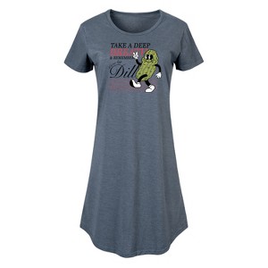 Women's - Instant Message - Inspiration Graphic T-shirt Dress - 1 of 4