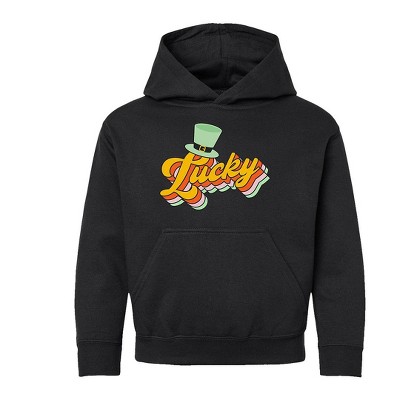 The Juniper Shop Retro Lucky Hat Youth Graphic Hoodie