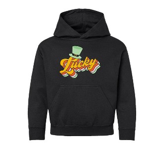 The Juniper Shop Retro Lucky Hat Youth Graphic Hoodie - 1 of 3