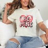 Simply Sage Market Women's Be Mine Pink Heart Short Sleeve Graphic Tee - 2 of 4