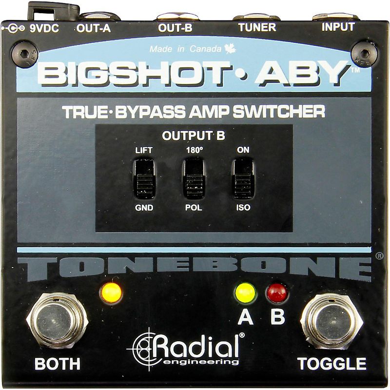 Radial Engineering BigShot ABY True Bypass Switch Pedal, 1 of 4