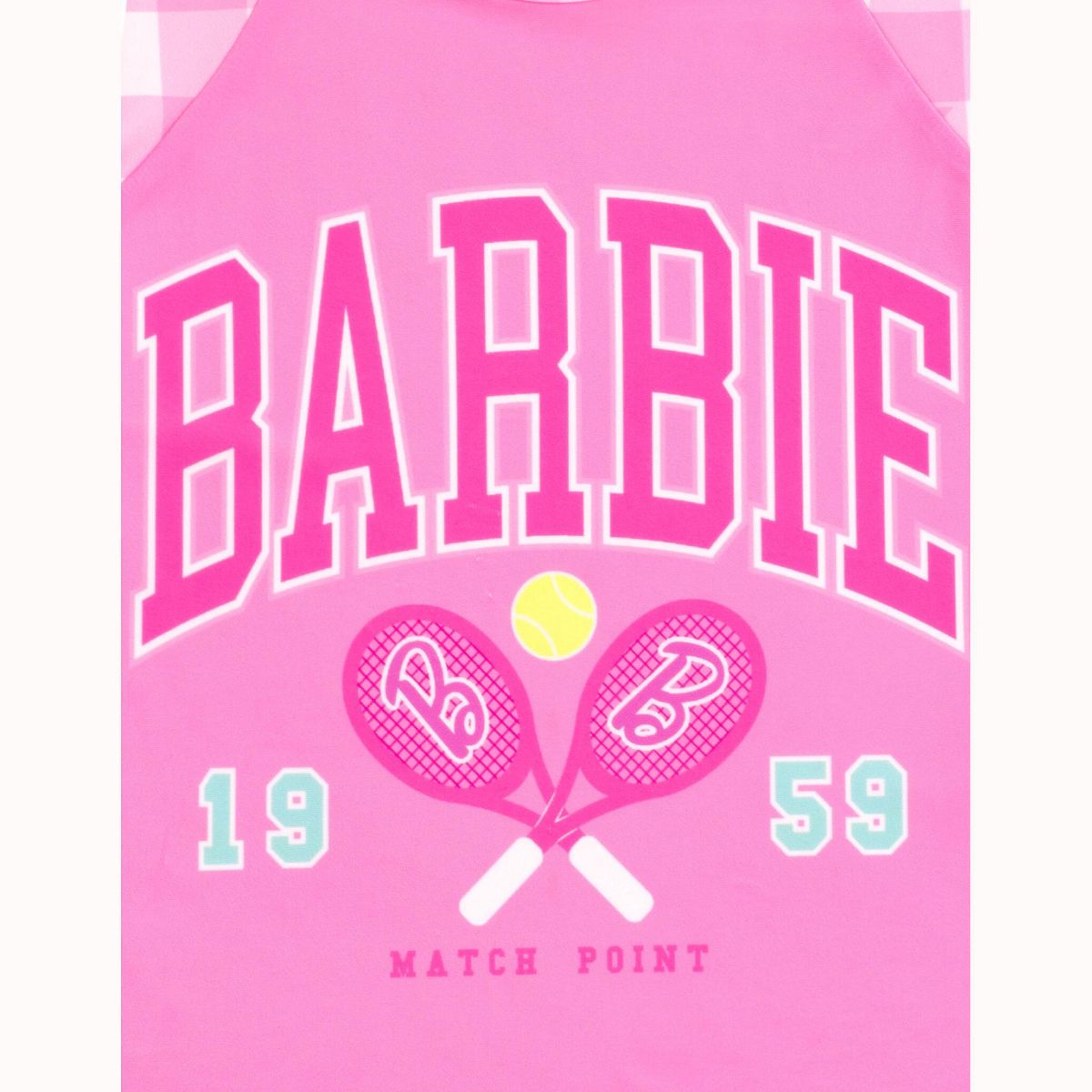 Barbie Girls Tank Top and Pleated Skort Outfit Set Little Kid to Big Kid - thumbnail 4