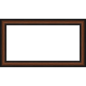 Amanti Art 15"x27" Yale Walnut Framed Magnetic Dry Erase Board - 1 of 4