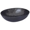vidaXL Sink Black 20.9 in.x15.7 in.x5.9 in. Marble - 3 of 4