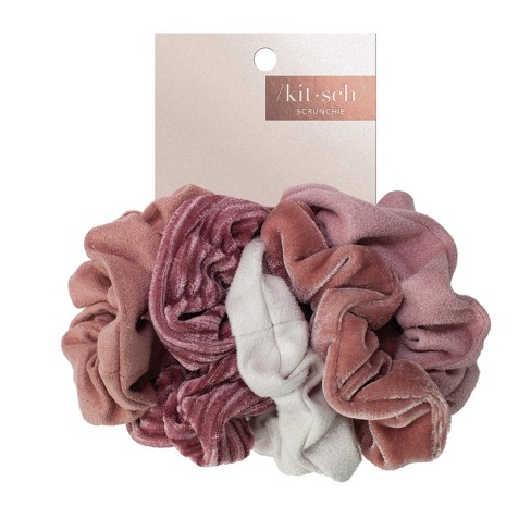 Velvet scrunchies on sale