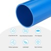 Unique Bargains Water Plumb DIY Crafts High Impact Rigid Round Pipes 8" Length - 3 of 4