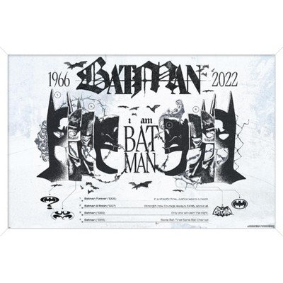 Trends International DC Comics Batman: 85th Anniversary - Masks Framed Wall Poster Prints