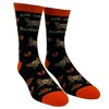 Crazy Dog T-Shirts Women's Anti Social Butterfly Socks Funny Introvert Sarcastic Graphic Novelty Footwear - 2 of 4