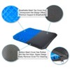 5 Star Super Deals Honeycomb Cooling Gel Support Seat Cushion with Non-Slip Breathable Cover - Ergonomic & Orthopedic Designed - 3 of 4