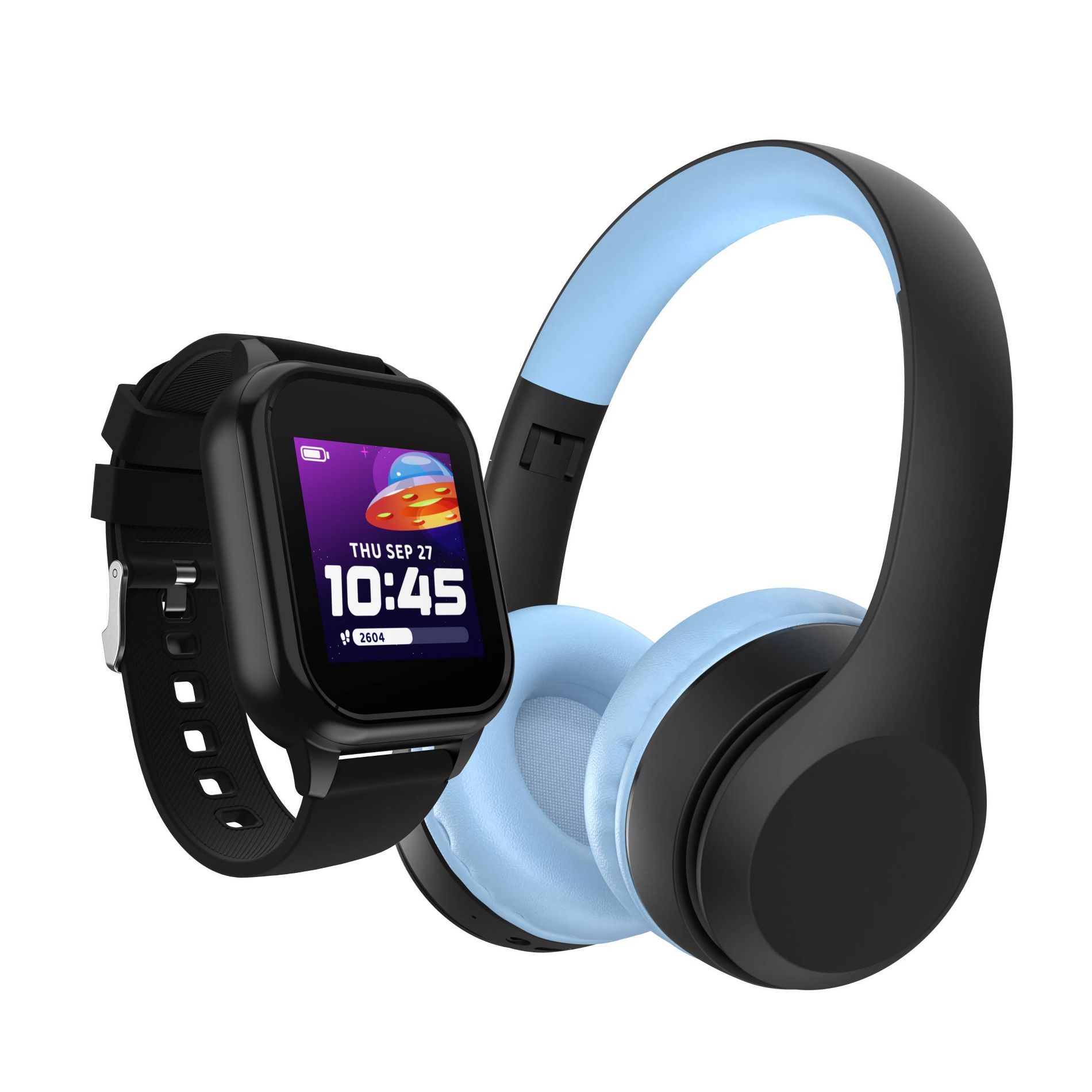 PlayZoom Bundle Smartwatch and Bluetooth Headphones