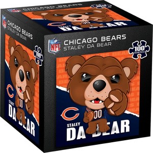 MasterPieces Officially Licensed Staley Da Bear - Chicago Bears Mascot 100 Piece Jigsaw Puzzle - 1 of 4