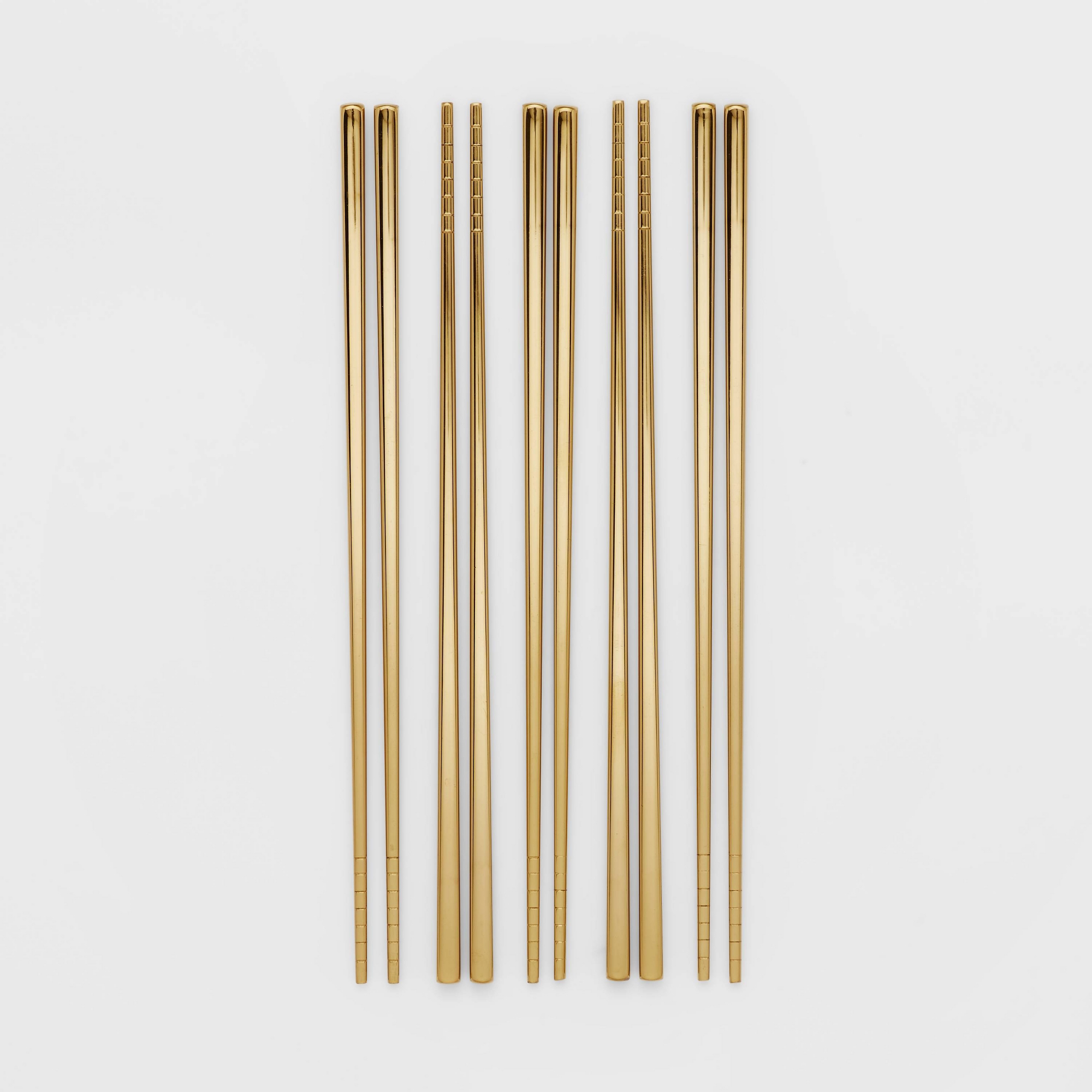 5pk Chopstick Set Gold - Threshold™