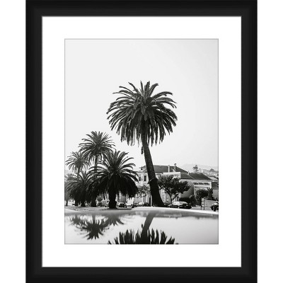 18" x 22" Matted to 2" Oasis Framed Black - PTM Images