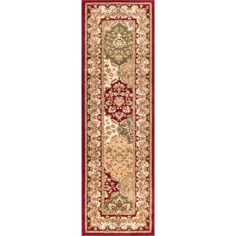 Traditional Oriental Formal Red Area Rug, Red Area Rug