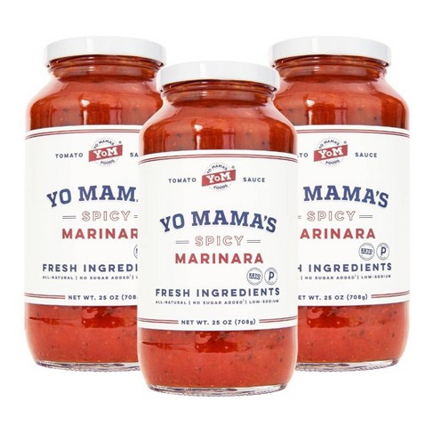 Yo Mama's Pizza Sauce, Classic - 12.5 oz