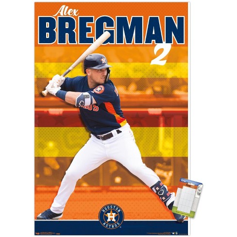 Shop Alex Bregman Houston Astros Signed Official 2022 World Series Logo MLB  Baseball